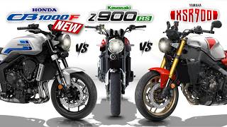 2026 Honda CB1000F vs Kawasaki Z900RS vs Yamaha XSR 900 ┃ Ultimate Retro Bike Showdown!