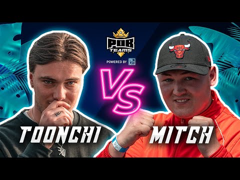😡'NIET AANRAKEN' | TOONCHI (Geen Team) vs MITCH (Team Mennis) | Punchoutbattles Teams Promo Event