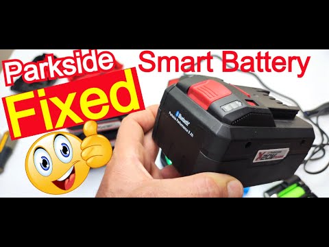 #parkside  Performance Smart Battery Change BMS Blocked 8Ah Bluetooth