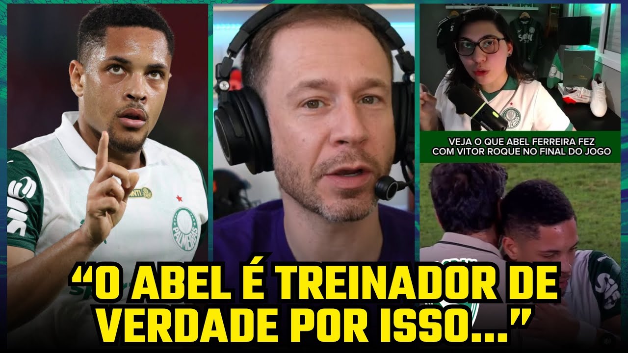 TIAGO LEIFERT É CIRÚRGICO SOBRE SITUAÇÃO DE VITOR ROQUE E JORNALISTA PALMEIRENSE DÁ AULA