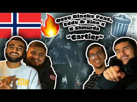 Reacting Til Ozzy Blacks Feat. Eddy & Zino x K Shmurda - "Cartier" [OFFISIELL MUSIKKVIDEO]: YLTV
