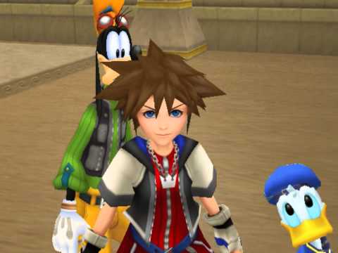 Kingdom Hearts, English cutscene: 58 - Cloud - HD 720p