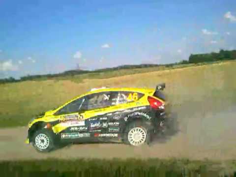 PZM RALLY POLAND/73 Rajd Polski WRC OS Świętajno 2 przejazd olecko