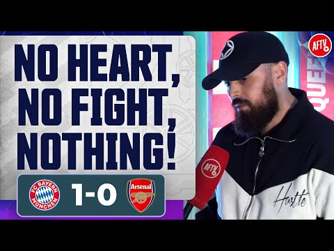 No Heart, No Fight, Nothing! @TurkishLDN  | Bayern Munich 1-0 Arsenal