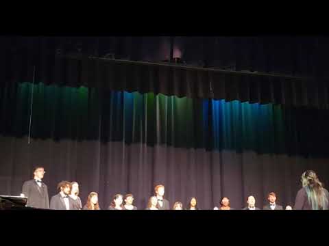 Atlantic High school Aquatones singing Riu, riu, Chiu by Mark Burrows