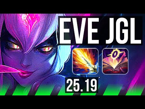 EVELYNN vs HECARIM (JGL) | 8/1/9, 67% winrate | KR Master | 25.19