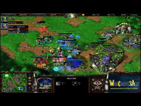 Fly(ORC) vs Sini(NE) - WarCraft 3 Frozen Throne - RN3150