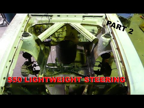 RACK AND PINION STEERING IN A 1960s FALCON: Haulass Garage: Episode 11: Part 2