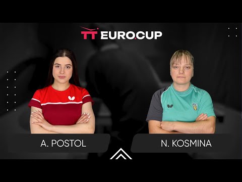 07:00 Anastasiia Postol - Natalia Kosmina 24.06.2025 TT Euro.Cup Women Ukraine Star Table 3