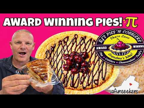 Award Winning Pies at Ry’s Pies ‘N Cobblers | Pi Day Pie Review 🥧π | Lynchburg Community Market