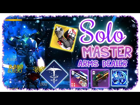Solo 1580 Ordeal Master Nightfall Hunter - Arms Dealer - Destiny 2 - With Renewal Grasp