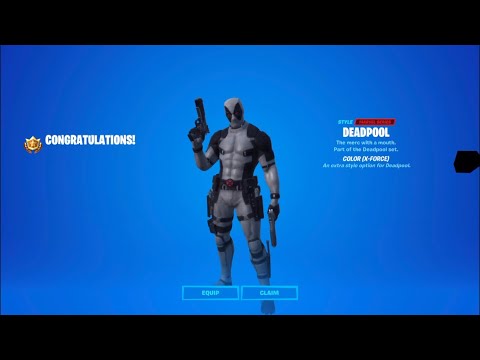How to unlock the *NEW* X-Force Deadpool Style + X-Force Item Shop + *FREE* FNCS Cosmetics!