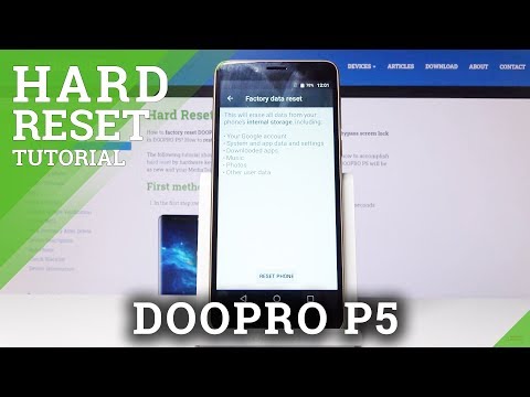 How to Factory Reset in DOOPRO P5 – Erase All Content & Settings