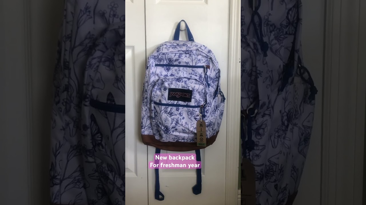 My Freshman Year Backpack