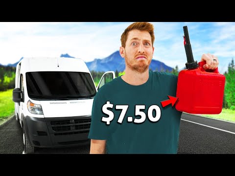 Road Trip Survival Challenge With Only $0.01 - Day 2