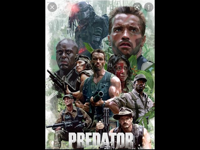 Vídeo relacionado con Sudadera de Hombre Varios Peliculas PELICULA 90 Predator Alien Schwarzenegger XL