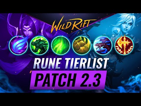 The ULTIMATE Rune TIER List - Wild Rift (LoL Mobile)