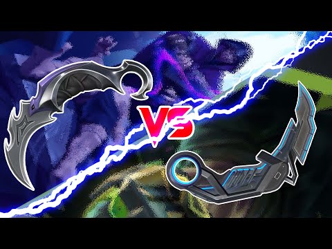 RGX Karambit VS Reaver Karambit VALORANT Best Karambit Skins