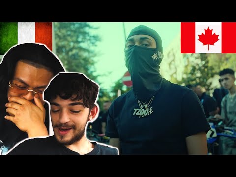 CANADIANS REACT TO ITALIAN DRILL - KETA feat. SIMBA LA RUE “GLIDE” – (OFFICIAL VIDEO)