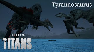 The Menacing Tyrannosaurus Duo | Path of Titans