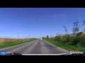 Driving In Romania DJ 592 Timişoara Buziaş Timelapse 3x