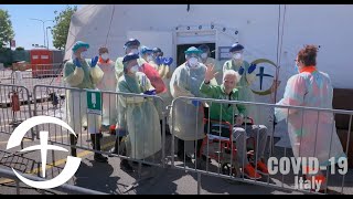 Last Patient Discharged from Italy Field Hospital