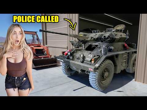 We bought a 70's british combat vehicle and it’s insane*Police Called*