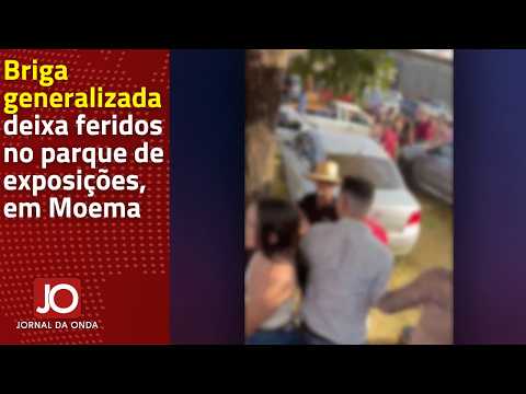 BRIGA GENERALIZADA DEIXA FERIDOS NO PARQUE DE EXPOSIÇÕES, EM MOEMA