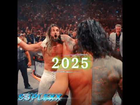 Roman reigns & Seth Rollins(2025 vs 2015) #wwe