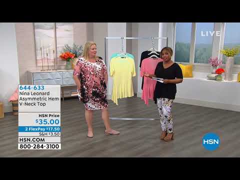 HSN | Nina Leonard Fashions 04.23.2019 - 03 PM