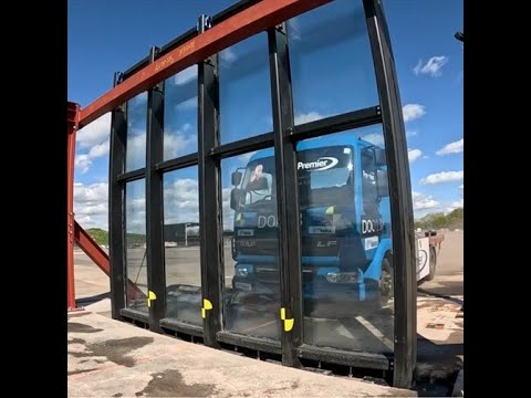 HVM CURTAIN WALLING CRASH TEST 