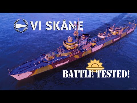 Skåne - Tier 6 Pan European Destroyer | World of Warships Legends