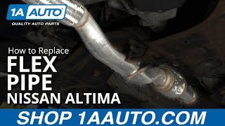 How to Replace Flex Pipe 06-12 Nissan Altima
