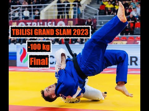 Final Men -100 kg[ TBILISI GRAND SLAM 2023 ] SULAMANIDZE Ilia (GEO) vs  BATKHUYAG Gonchigsuren (MGL)