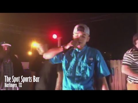 Jumex Palmas, NFS G Rose & Juice performing 'Tumbado' at The Spot Sports Bar at Harlingen TX