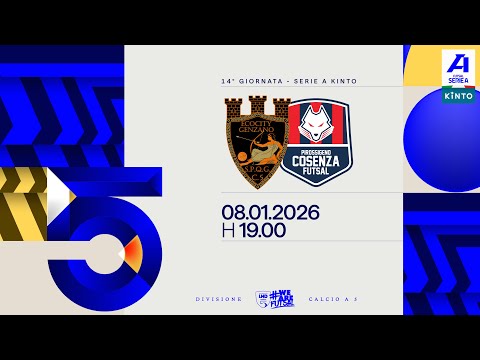 Ecocity Genzano-Pirossigeno Cosenza 5-2 | 14ª giornata | Serie A KINTO 2025/2026