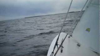preview picture of video 'IOD Aileen 1st sail in Mahone Bay'