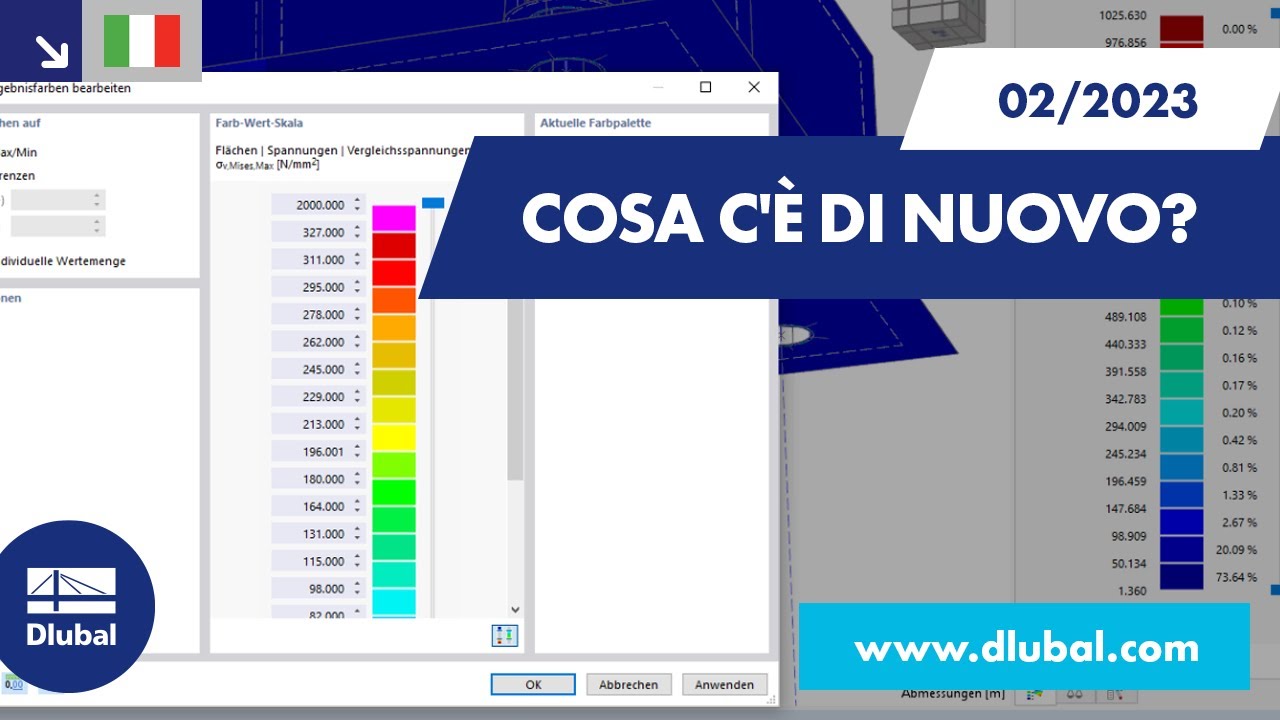 WIN | 02/2023 - Cosa c'è di nuovo in RFEM 6 e RSTAB 9?