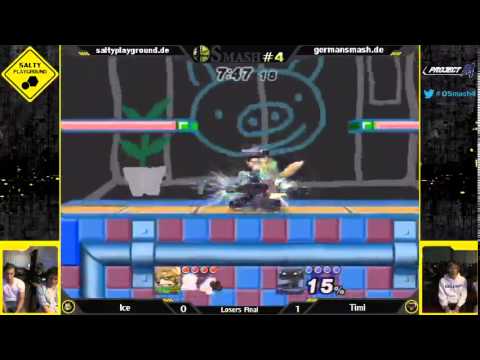 OSmash#4 - Ice (Fox, Cpt Falcon) vs Timi (Rob) - P:M Singles Losers Final