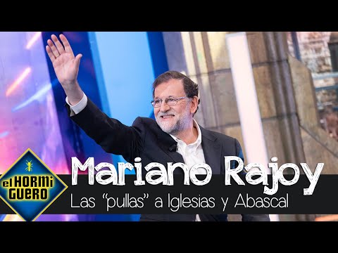 Las 'pullas' de Mariano Rajoy a Pablo Iglesias y Santiago Abascal - El Hormiguero