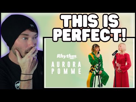Metal Vocalist Reacts - Aurora x Pomme - Live On Rhythm By Modzik