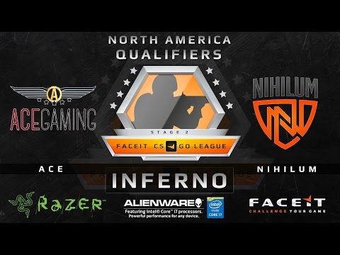 ACE vs Nihilum - Map 1 - Inferno (FACEIT League 2015 Stage 2 NA Qualifier)