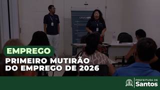 Emprego - Primeiro Mutirão do Emprego de 2026