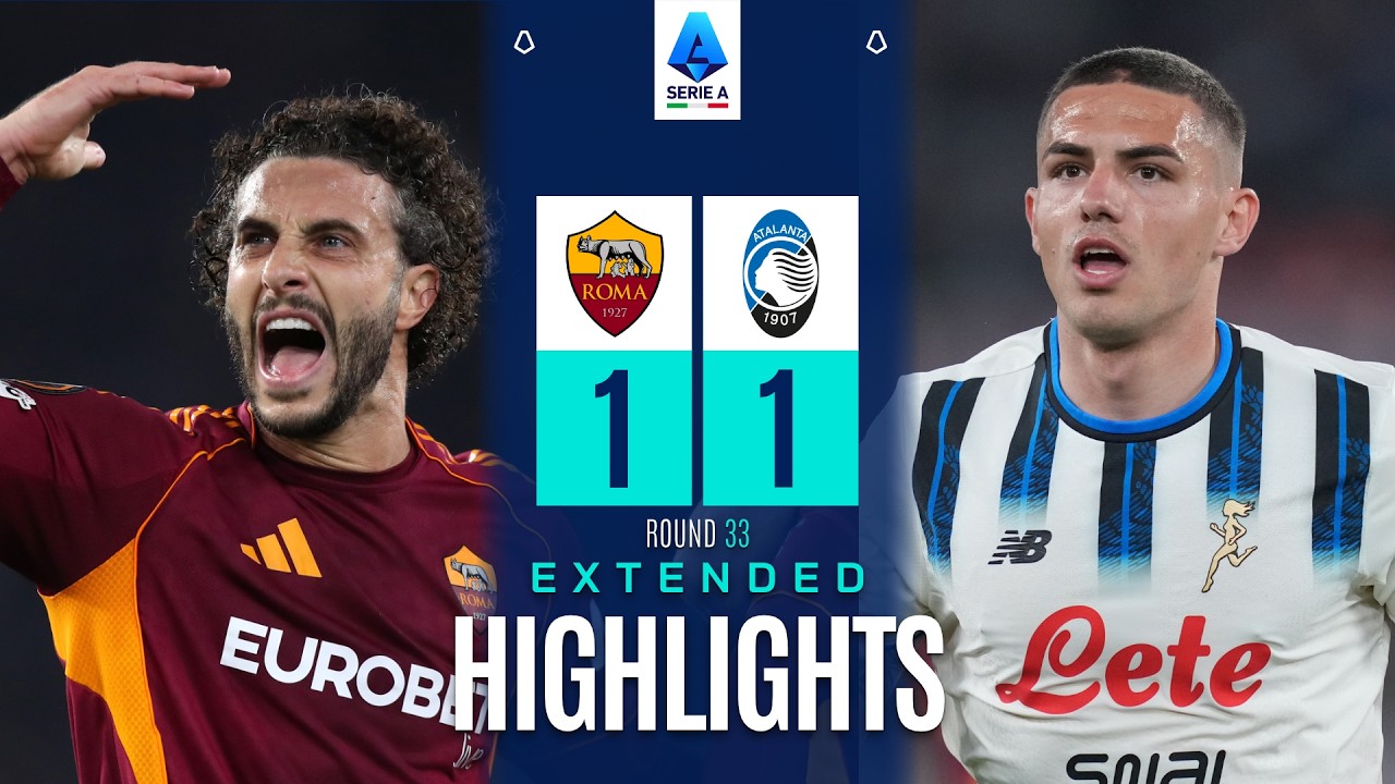 ROMA-ATALANTA 1-1 | EXTENDED HIGHLIGHTS | SERIE A 2025/26