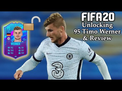 UNLOCKING 95 TIMO WERNER & PLAYER REVIEW! FIFA 20 ULTIMATE TEAM