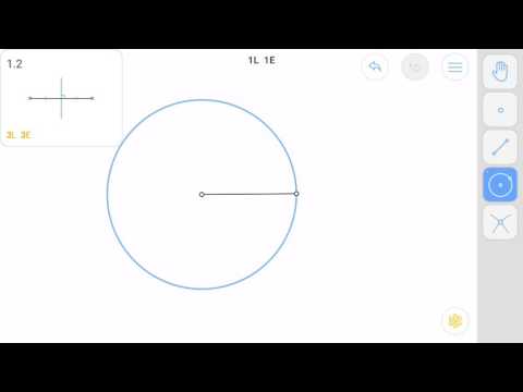 Euclidea 1.2 (Alpha 2) Solution walkthrough