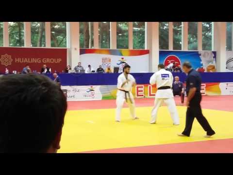 Eltaj Humbatov(AZE) vs Aleksandr Kravets(UKR)Georgian Open-Caucasus 2015 80kg Final