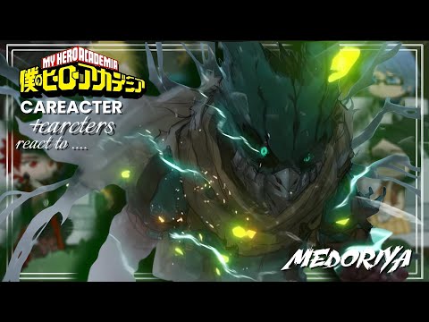 My hero academia react to Izuku Midoriya / Deku || Class-1A || gacha react  || full movie 