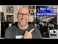 New Vinyl Record Releases for July 3, 2026