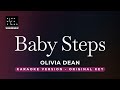 Baby Steps - Olivia Dean (Original Key Karaoke) - Piano Instrumental Cover with Lyrics
